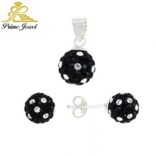 Gümüş Taşlı Set